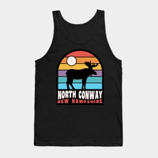 North Conway Moose New Hampshire Badge Tank Top